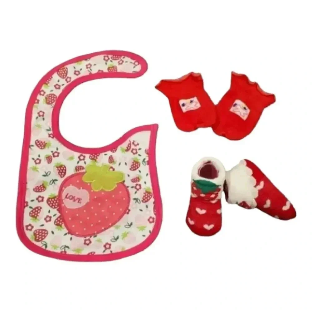 Baby Girls Bib Gift Set 